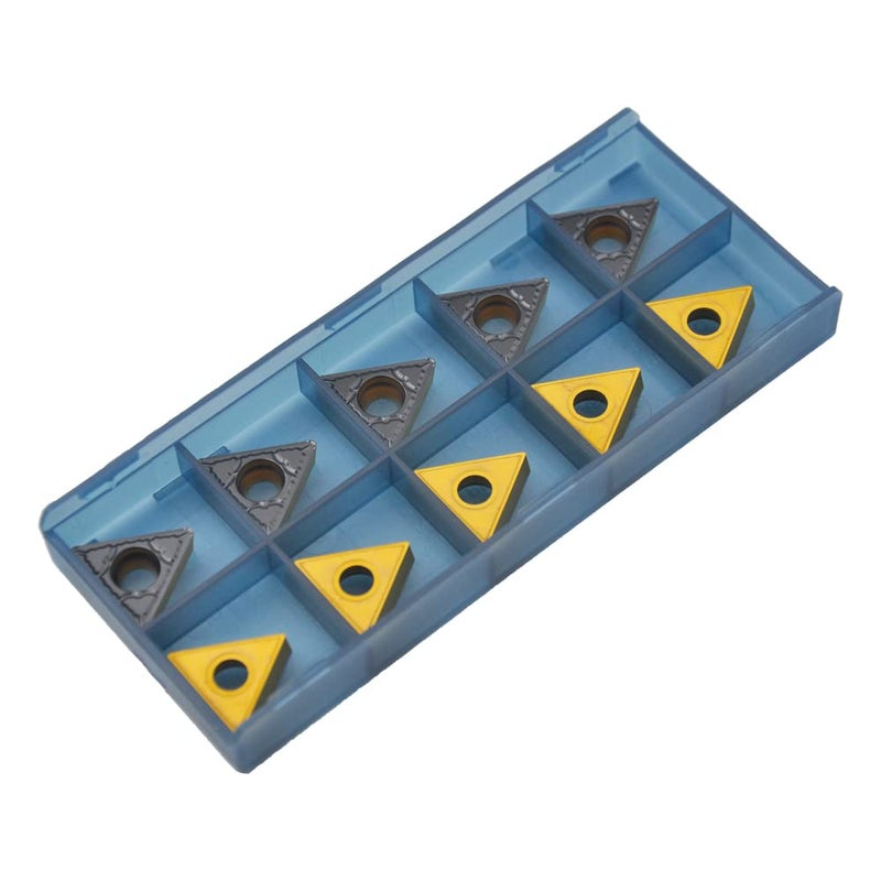 CDBP CNC Carbide Inserts TCMT32.52 / TCMT16T308-PM for Metal Cutting Steel, Semi-Finishing chipbreaker for Turning Cutter, 10 PCS - Image 5